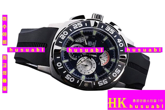 �±�ȣ�̾� ���ڽð� Tag Heuer Link Black leather Japanese Quartz MOVEMENT 43mm Men tag50